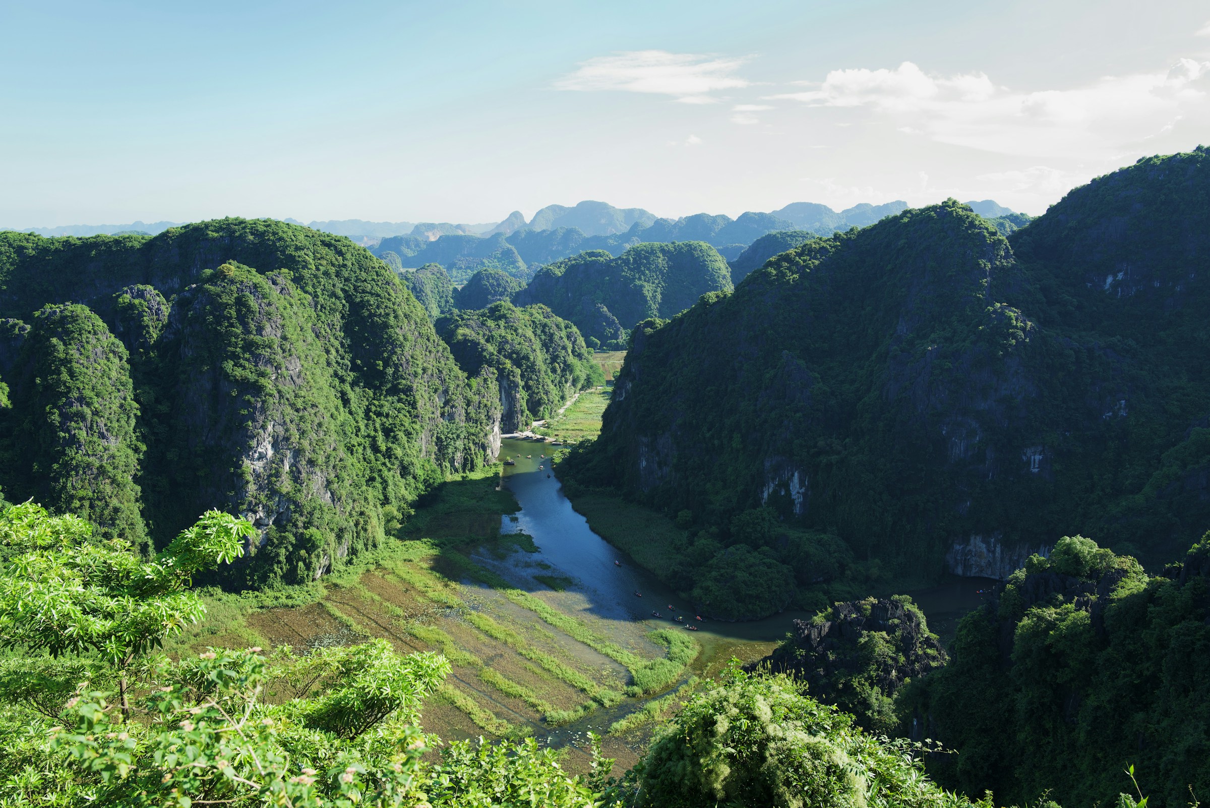 Limestone scenery in northern Vietnam